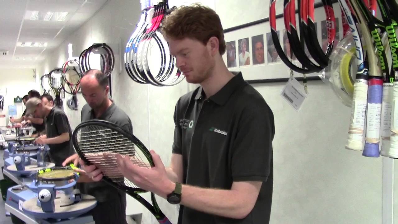 The Wimbledon Stringing Service 2016