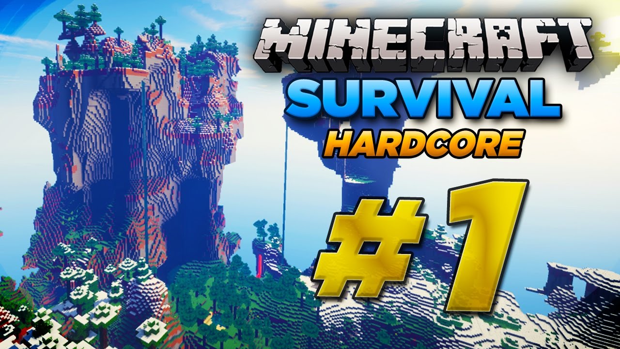 Minecraft Xbox: Survival Lets Play - Part 1 [XBOX ONE: Amplified Hardcore] 2017 Series W/Commentary