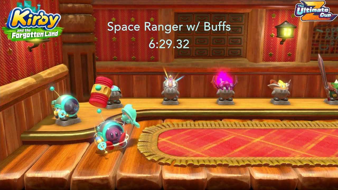 Kirby and the Forgotten Land - Ultimate Cup Z (Space Ranger w/Buffs): 6:29.32