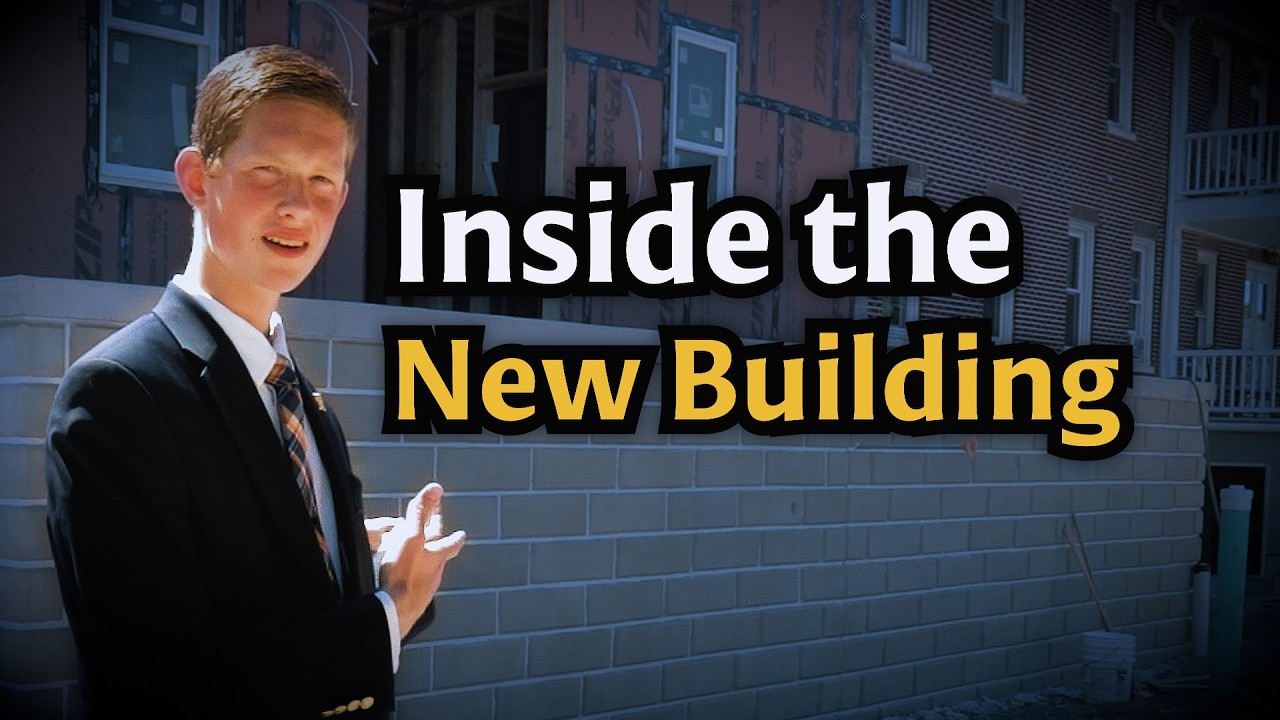 Student Tour of the New Building at St. Louis de Montfort Academy