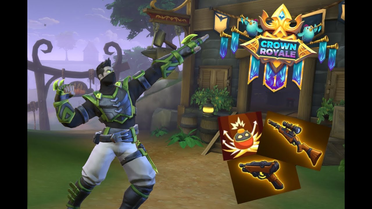 The Pistol ain't that bad! REALM ROYALE 17 kills