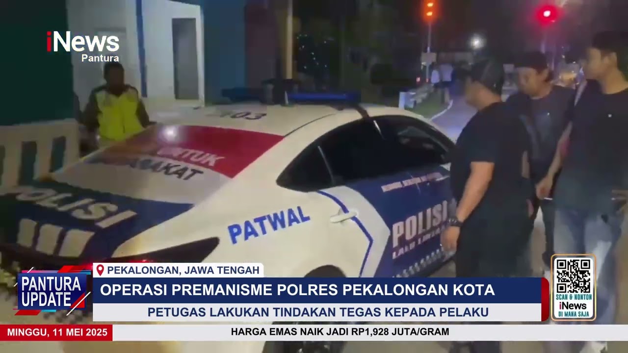 Serang Petugas dengan Sajam saat Razia, Pemuda Pekalongan Dibekuk Polisi