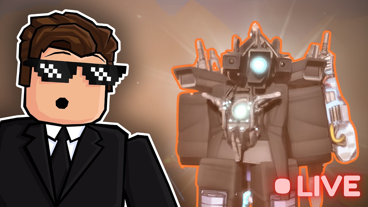 *LIVE* UPGRADED TITAN CAMERAMAN UPDATE IN ULTRA TOILET FIGHT 2!!