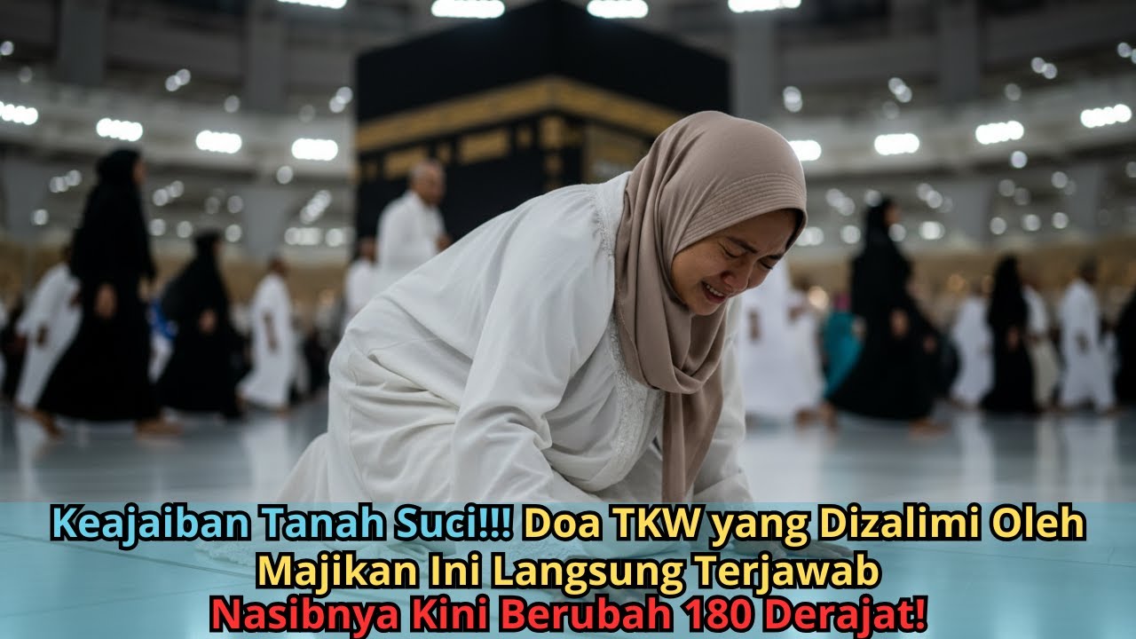 KEAJAIBAN TANAH SUCI! Doa TKW yang Dizalimi Majikan Ini Langsung Terjawab, Nasibnya Berubah Drastis!