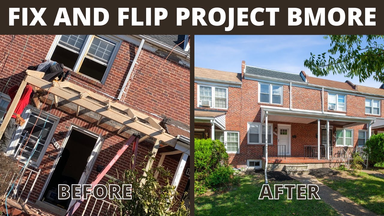 How to fix and flip a property in Baltimore MD