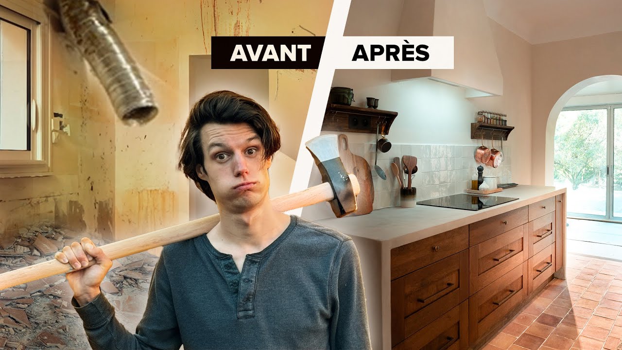 RÉNOVATION COMPLÈTE DE LA CUISINE
