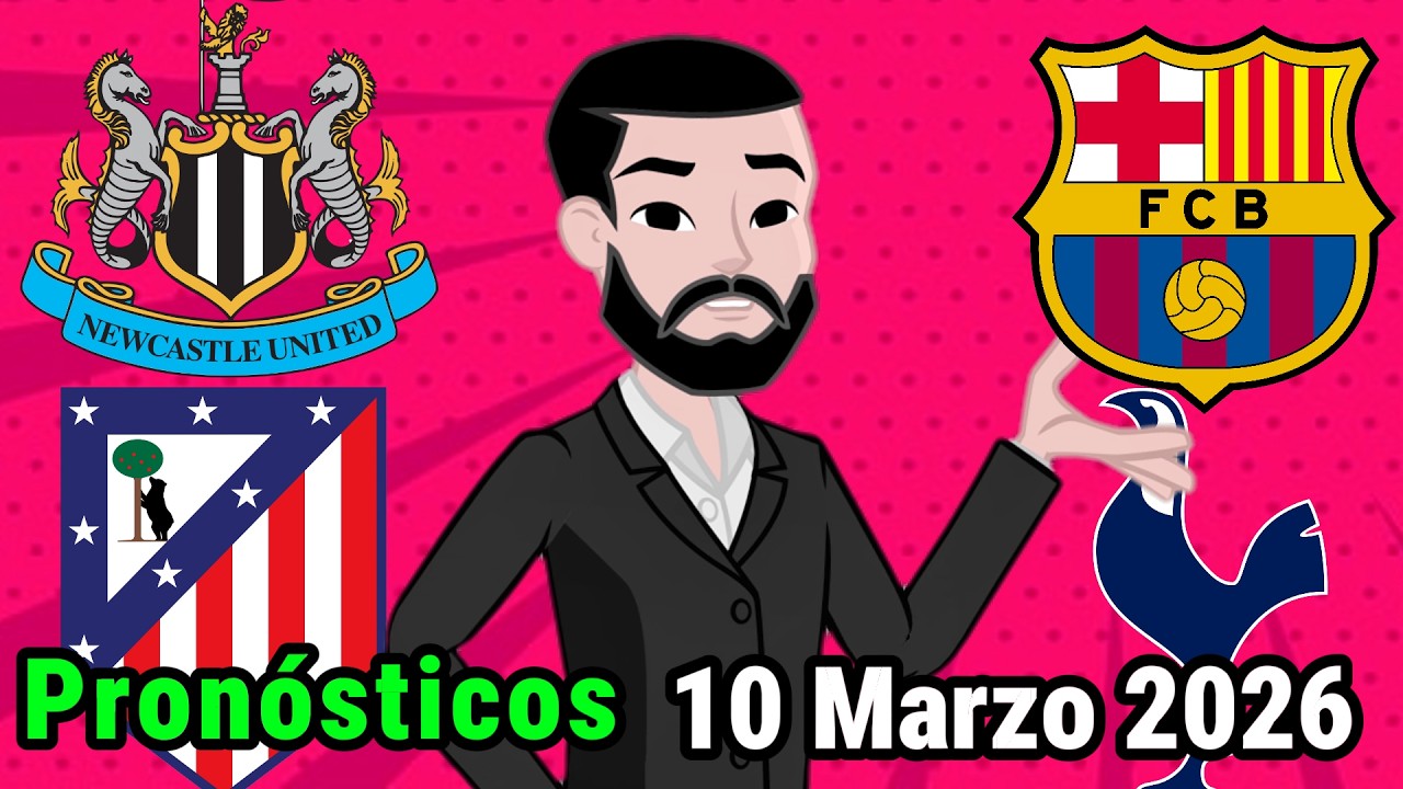 ⚽🔥PRONÓSTICOS FÚTBOL HOY 10 MARZO 2026 | CHAMPIONS LEAGUE