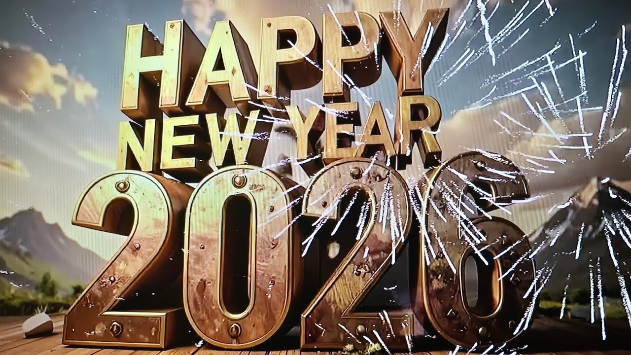 Happy New year 2026 lg Flori's Basteltisch 
