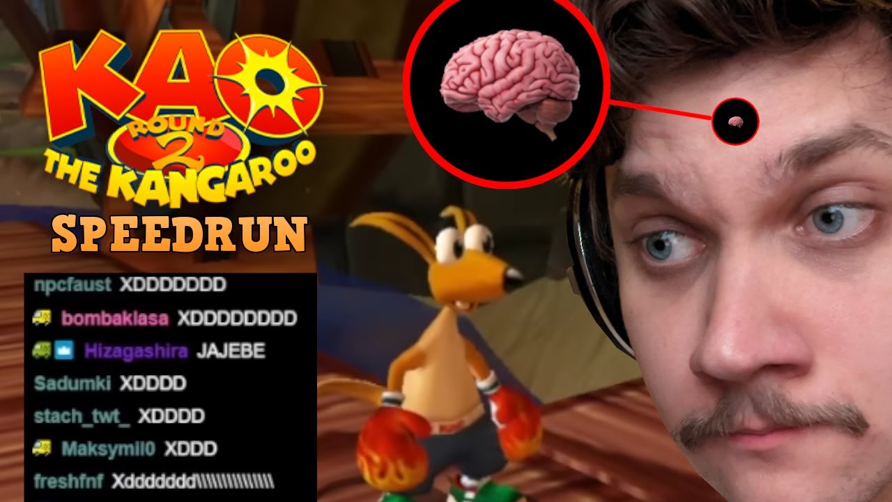 Barto uczy się speedrunować Kangurka Kao 2 [JEST ŹLE] (feat. Kangurek Kao Pej)