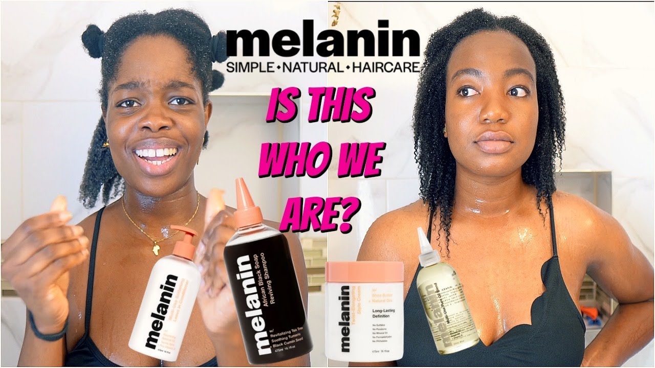 Melanin Haircare New African Black Soap Shampoo Review