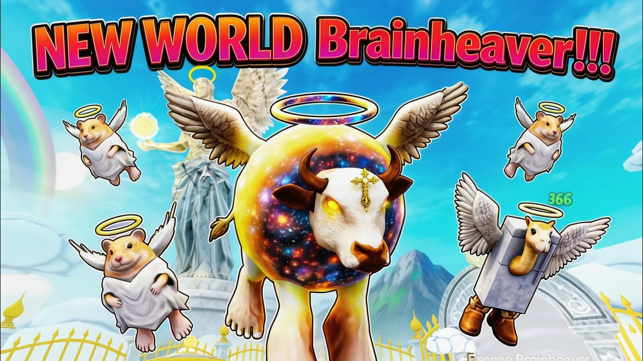 👼 NEW ANGEL BRAINROTS + BRAINHEAVER WORLD LIVE! | Roblox Brainrot Evolution LIVE