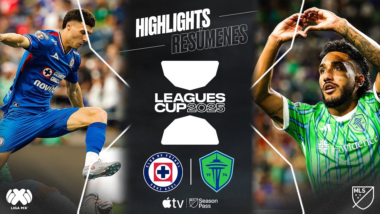 Cruz Azul vs. Seattle Sounders FC | Leagues Cup | 7-Goal RAMPAGE!