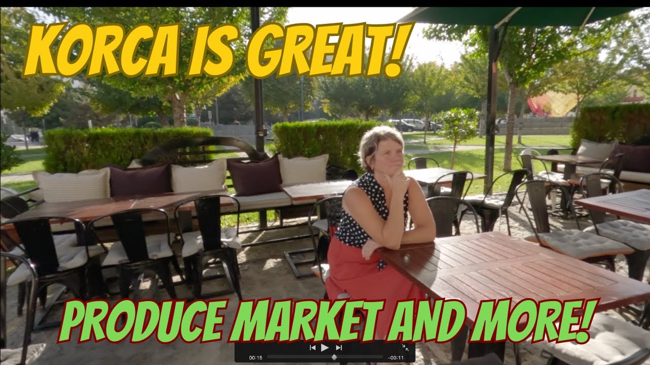 KORCA, ALBANIA - ULTIMATE LOCAL PRODUCE and City walk! Amazing Place!