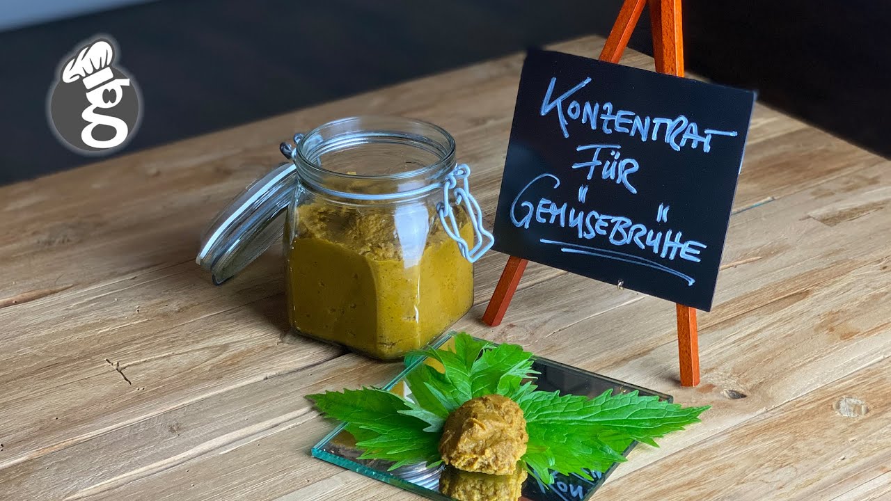 Konzentrat für Gemüsebrühe auf Vorrat - mit der Monsieur Cuisine Connect - vom Kitchen Ghost