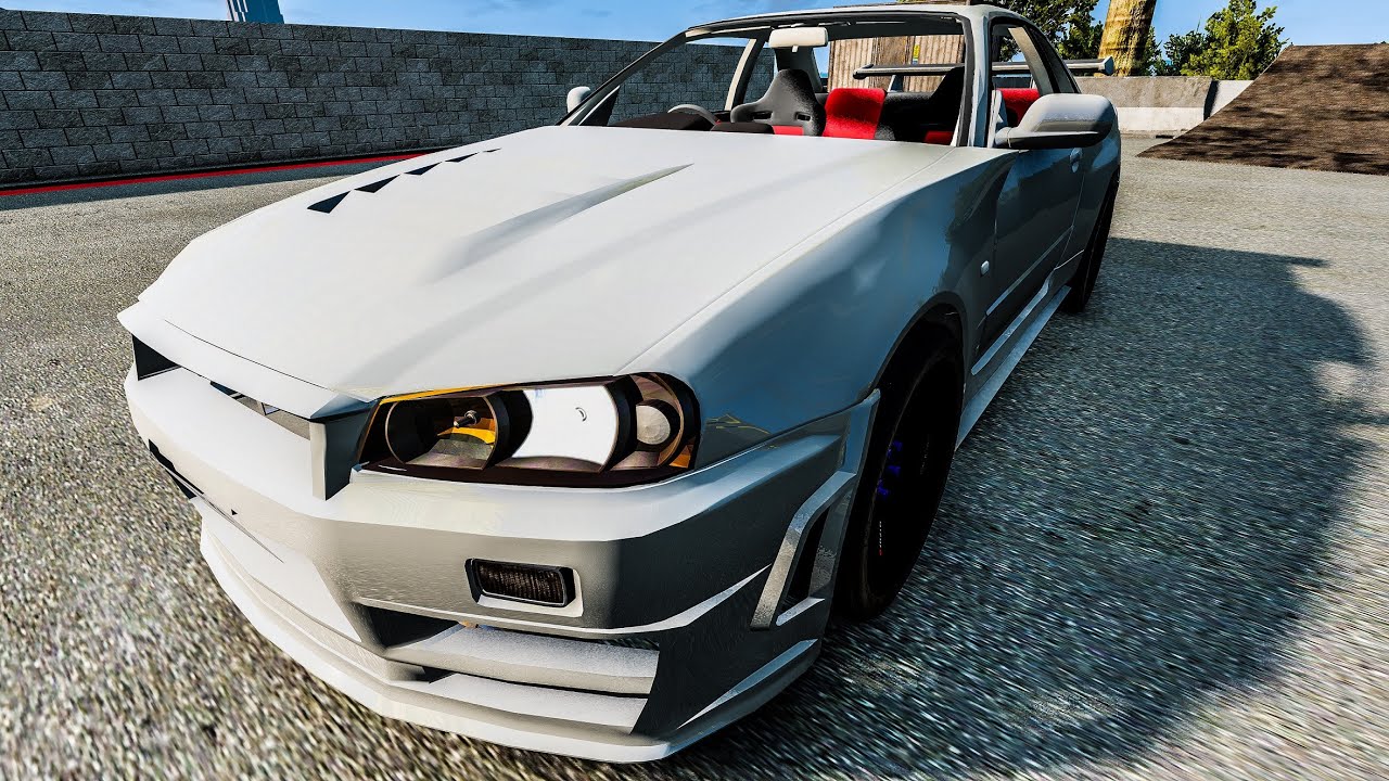 Nissan Skyline R34 Z-Tune - BeamNG.drive Mod