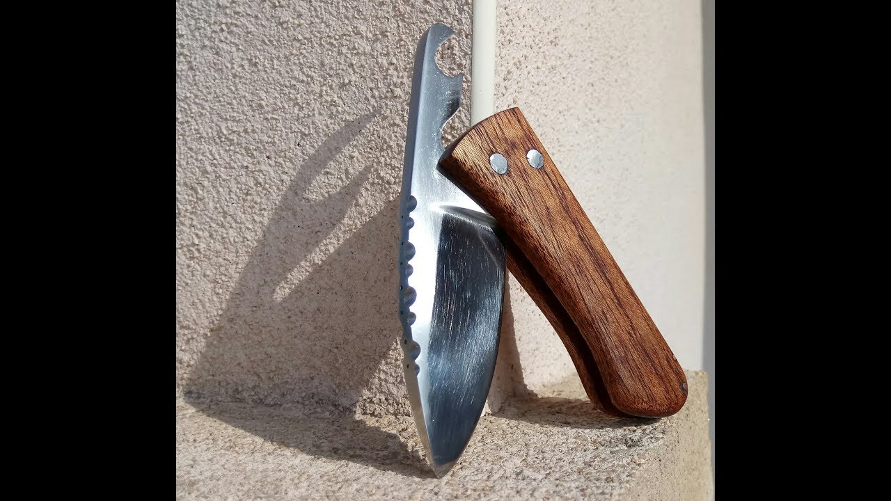 Knife Making : an edc friction folder