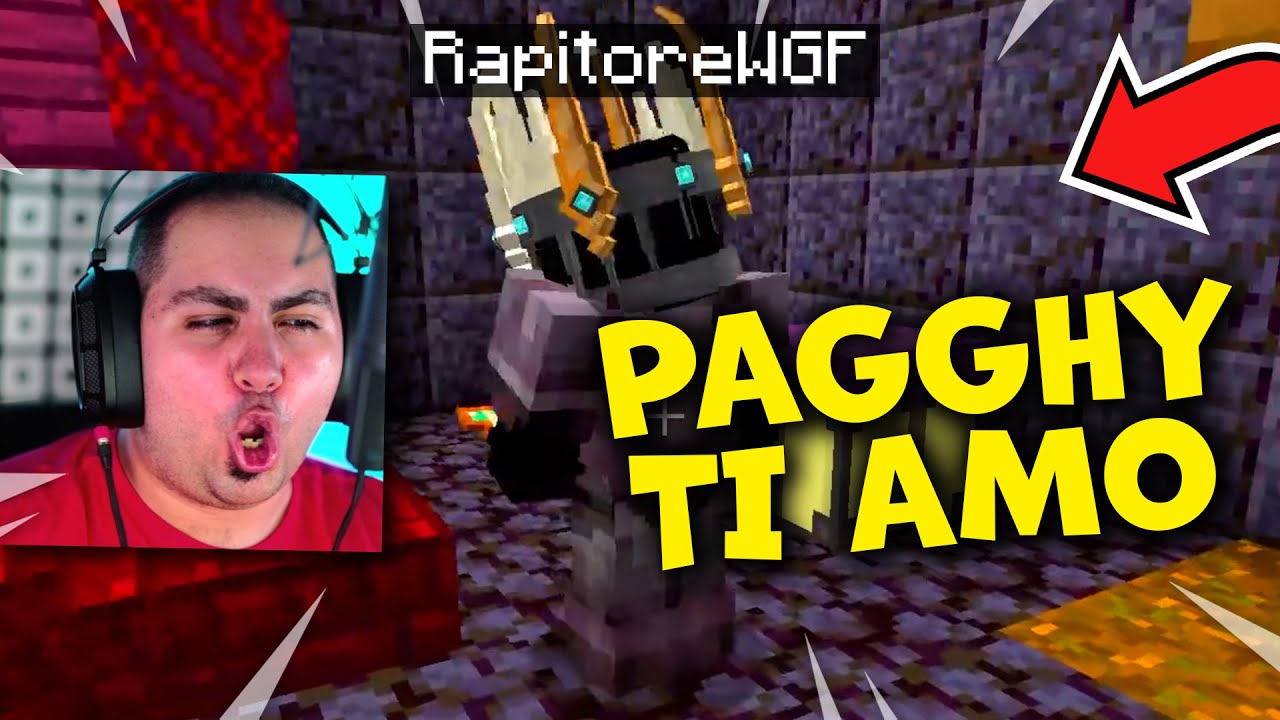 LA RAPITRICE DICE TI AMO A PAGA IN LIVE SU MINECRAFT!!