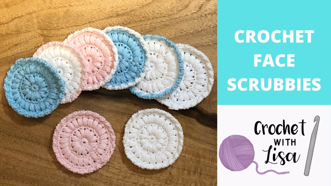 Crochet: Make up scrubbies