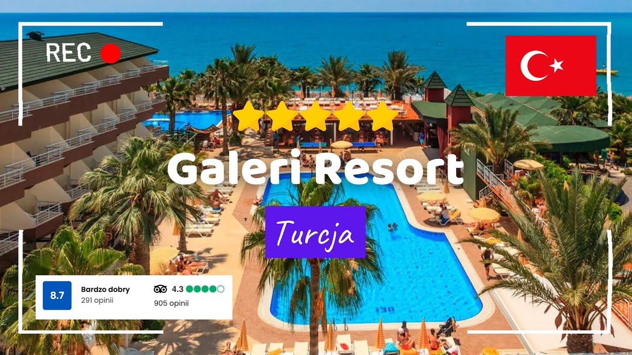 🇹🇷 Galeri Resort – 5* hotel w Turcji z plażą i aquaparkiem | Okurcalar, Antalya