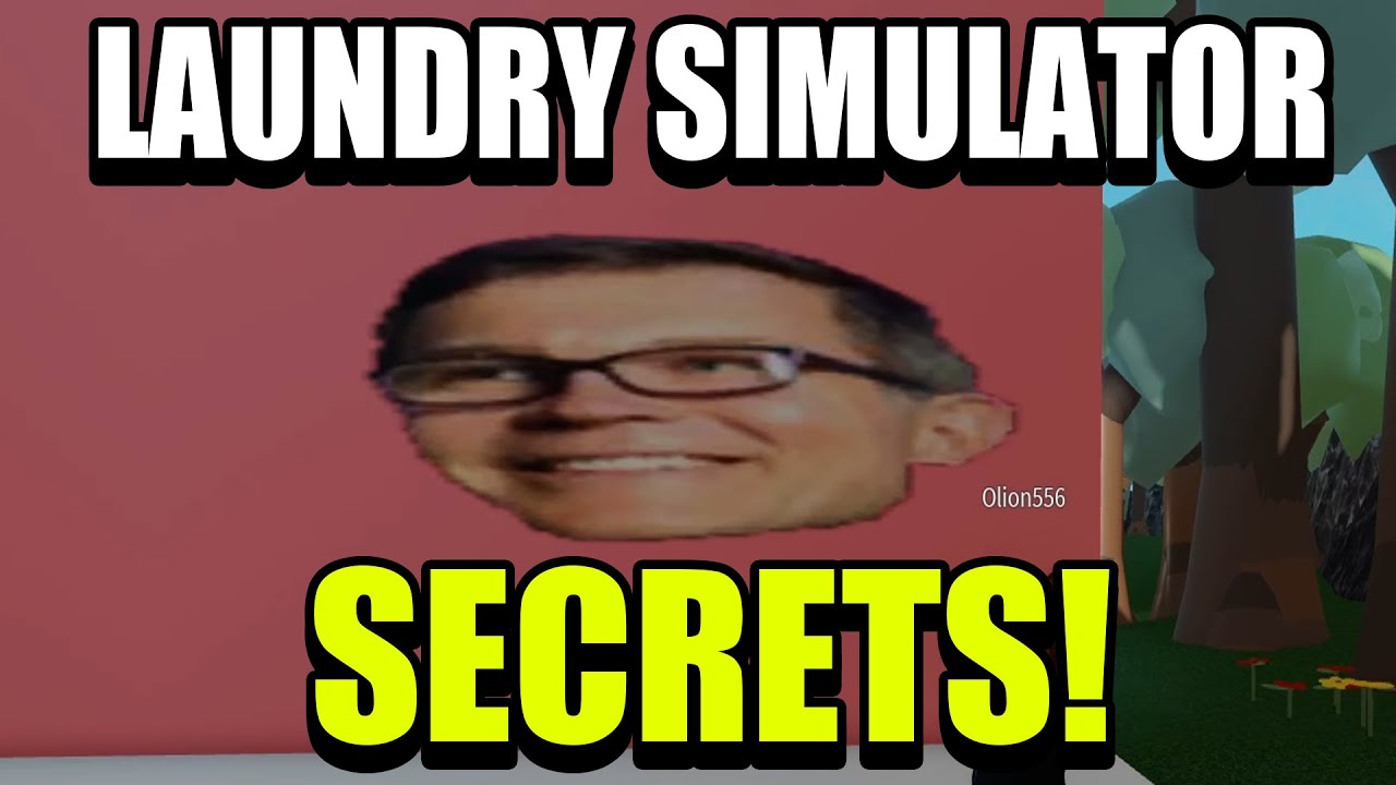 All New SECRETS on LAUNDRY SIMULATOR! (Roblox)