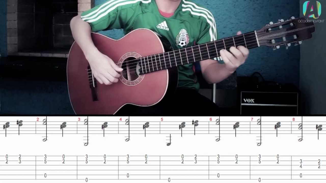 Como tocar El Rey en Guitarra - Tutorial ( Acordes y Punteo )