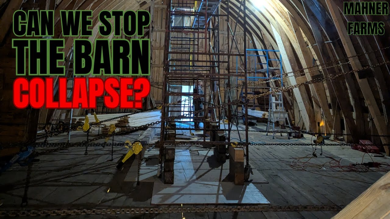 Round Rafter Barn Repair: Saving Dairy Barn from Collapse