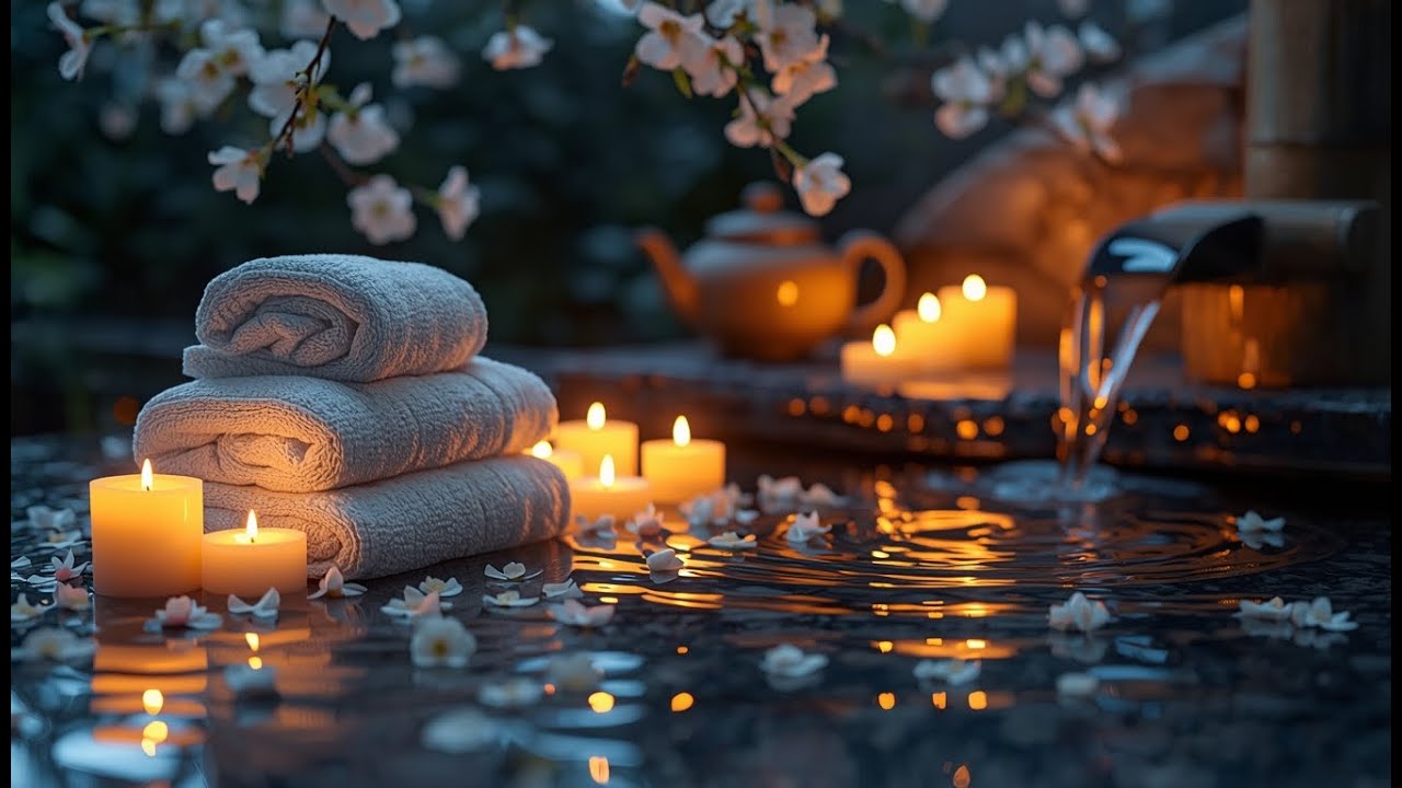 Soothing Healing Music with Water Sounds 🌿 Stress Relief & Peaceful Sleep