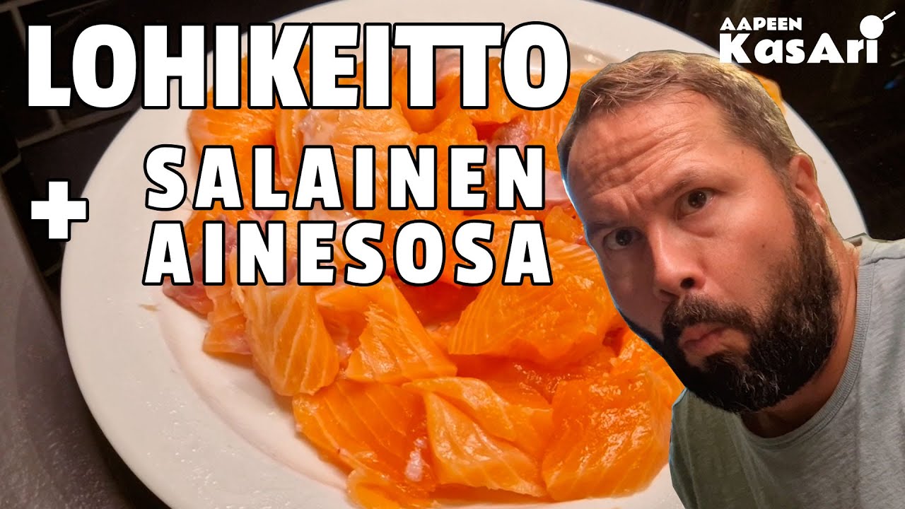 LOHIKEITTO SALAISELLA AINESOSALLA