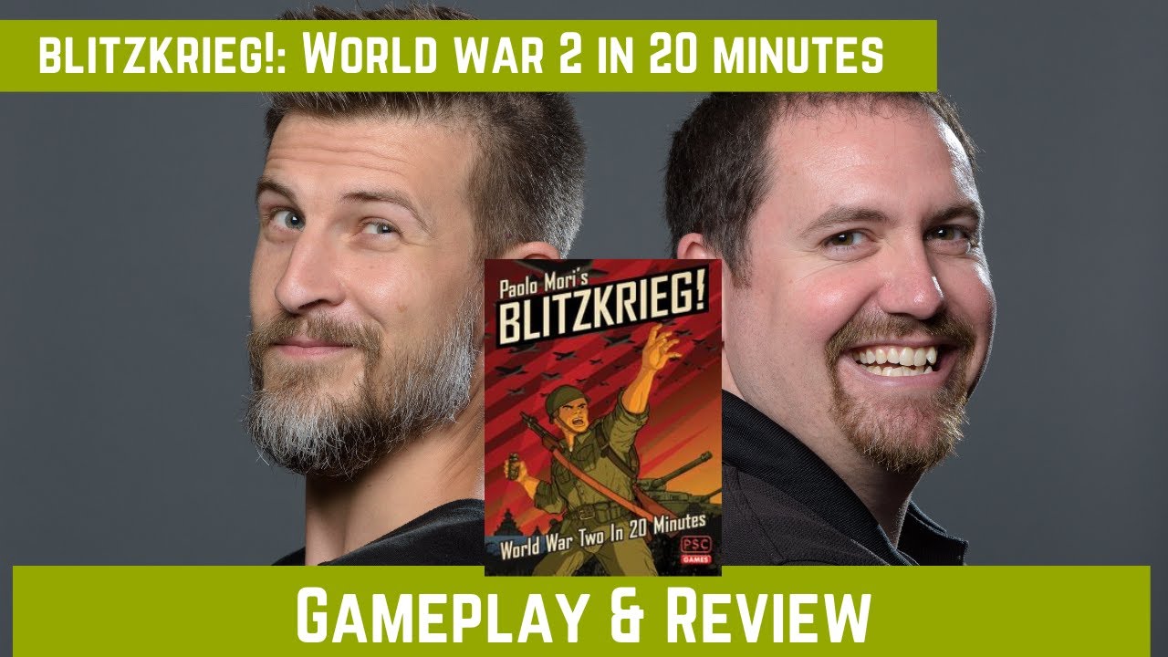 Blitzkrieg!: World War Two in 20 Minutes: Gameplay & Review