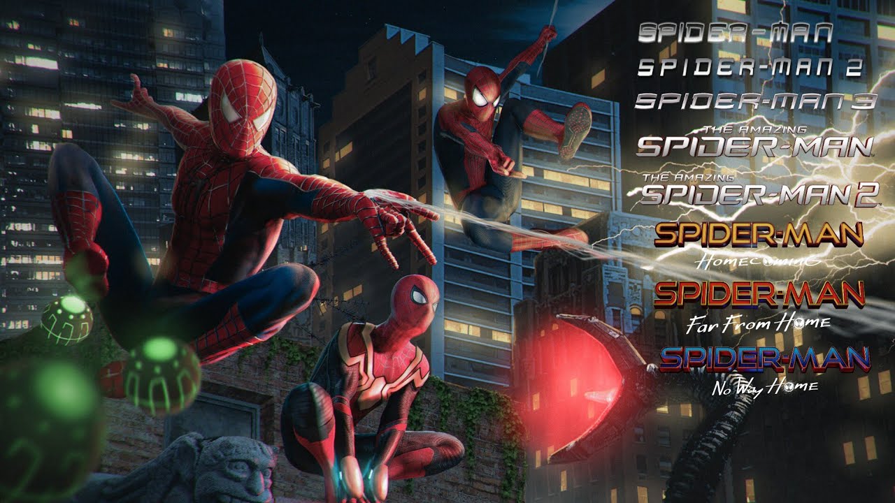 All Spider-Man Live Action Trailers [2002-2021]