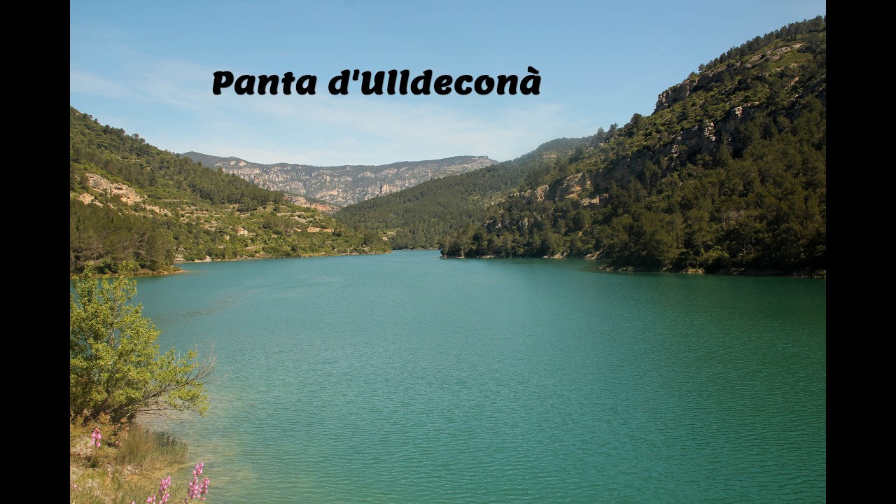 The Ulldecona reservoir, Catalonia, Spain