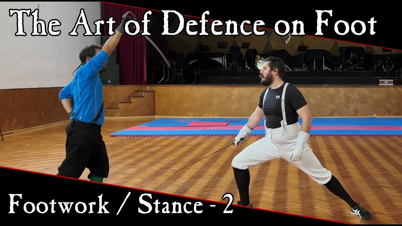 British Military Sabre Instruction - Stance/Footwork - 2