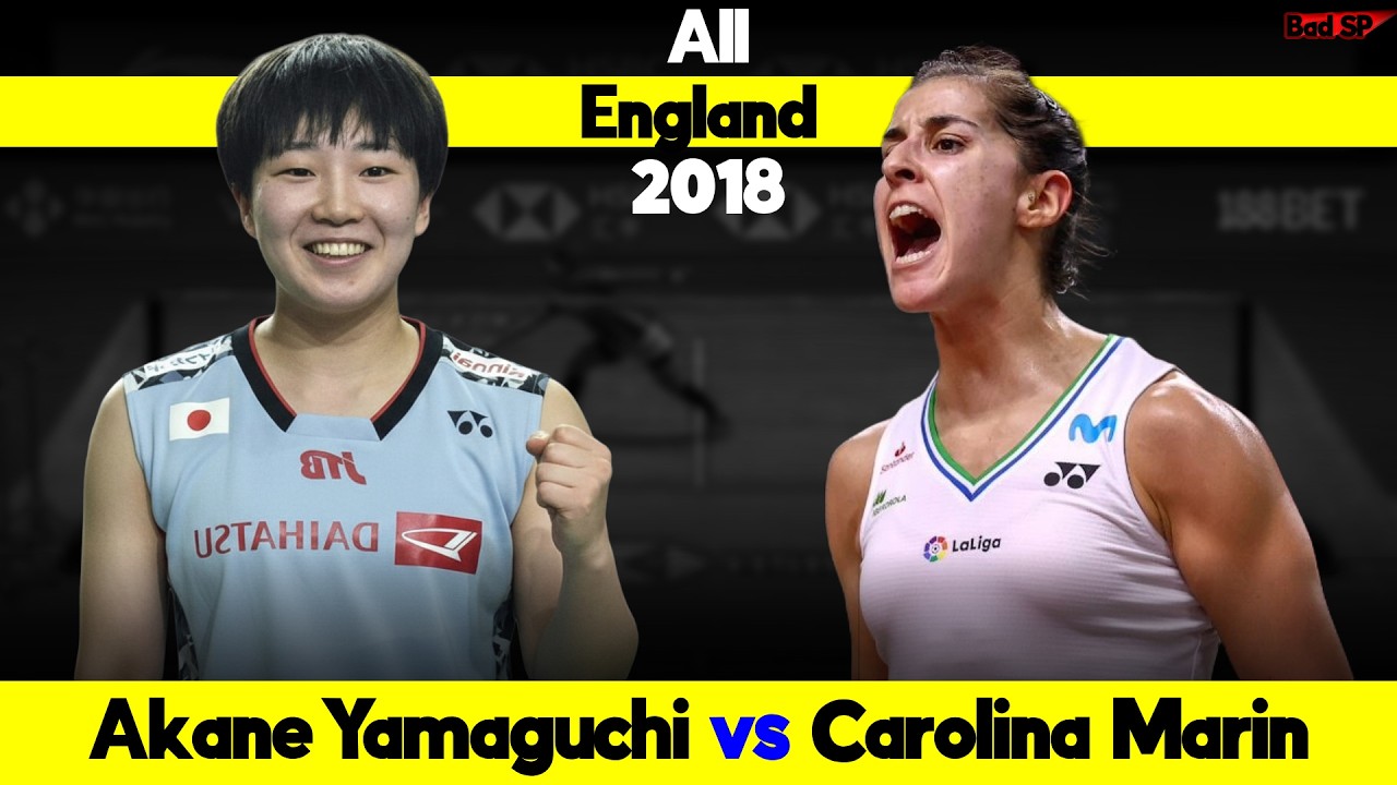Akane Yamaguchi vs Carolina Marin All England 2018 Badminton Match Highlights