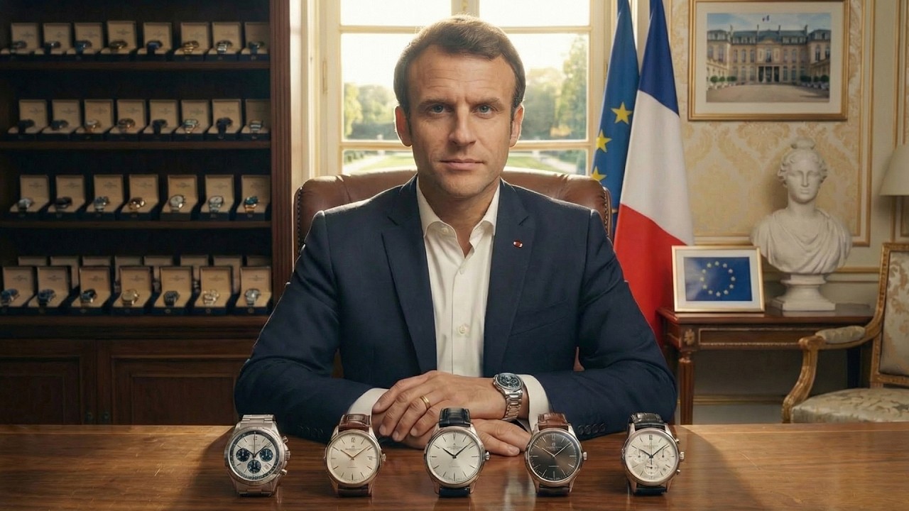 The French President Wears a $520 Watch. Here's Why That's Genius.