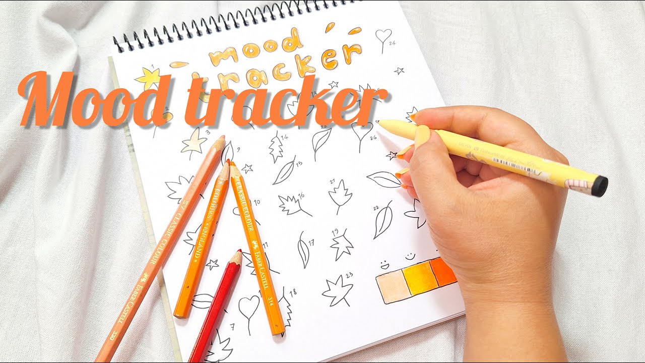 bullet journal | 🪐mood tracker⭐️ | 🍂November
