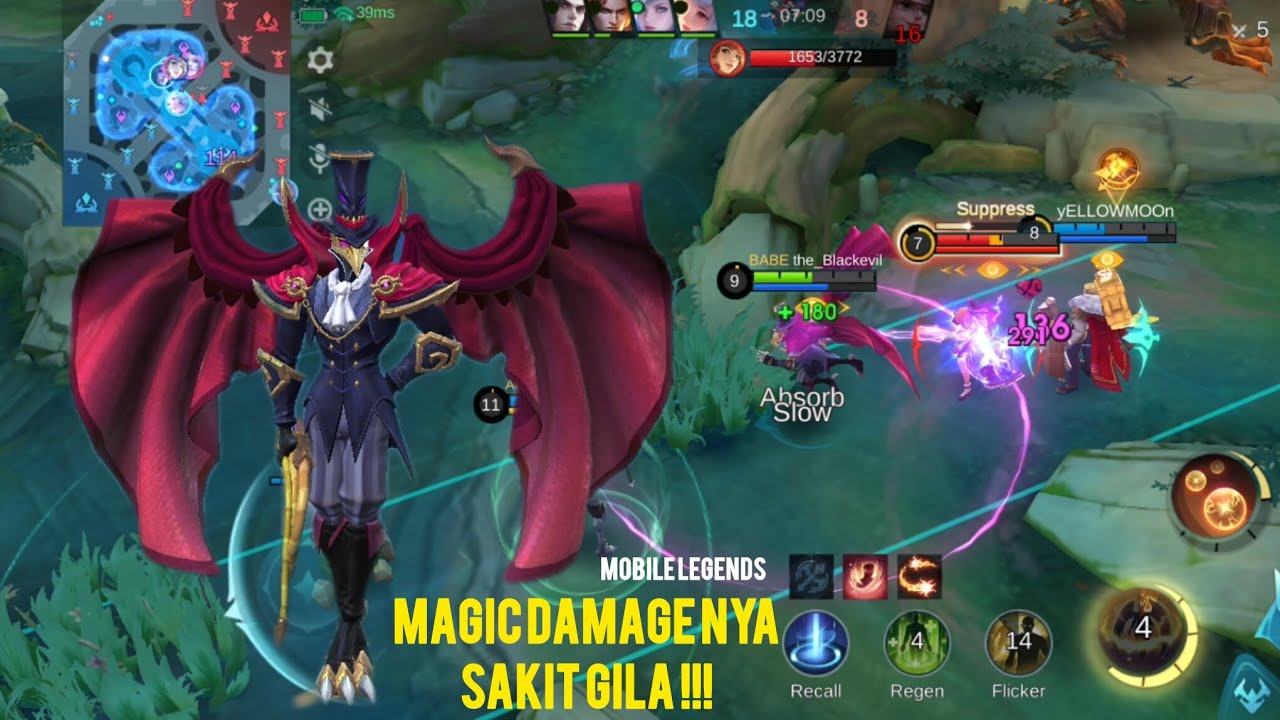 PUSH RANK HERO KAJA DAMAGE SAKIT KONTER HARLEY GAK BISA KABUR !!! MOBILE LEGENDS #MLBBCREATORCAMP