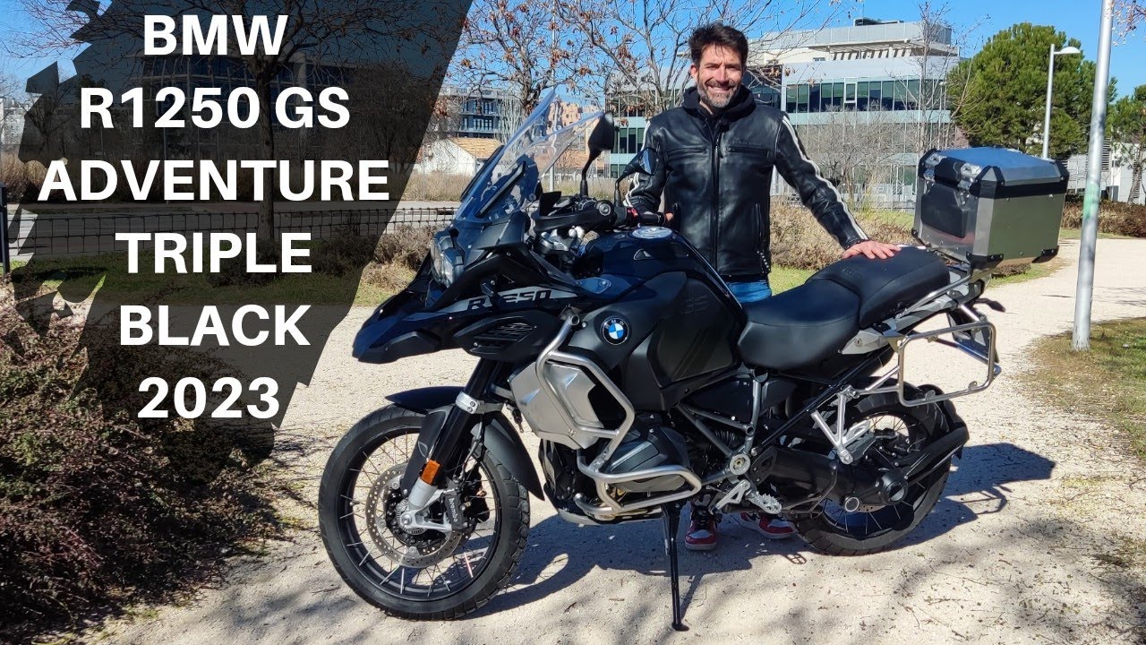 BMW R1250 GS ADVENTURE TRIPLE BLACK 2023
