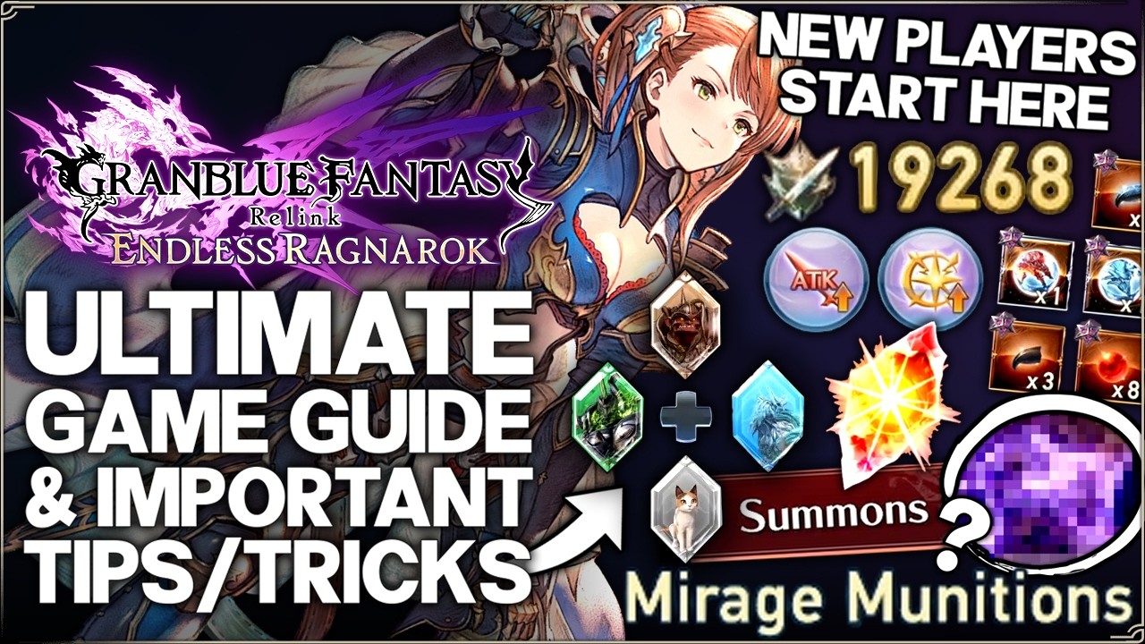 Endless Ragnarok &mdash; Гайд для новичков &mdash; ВСЁ, что нужно знать и ВАЖНЫЕ советы &mdash; Granblue Fantasy Re...