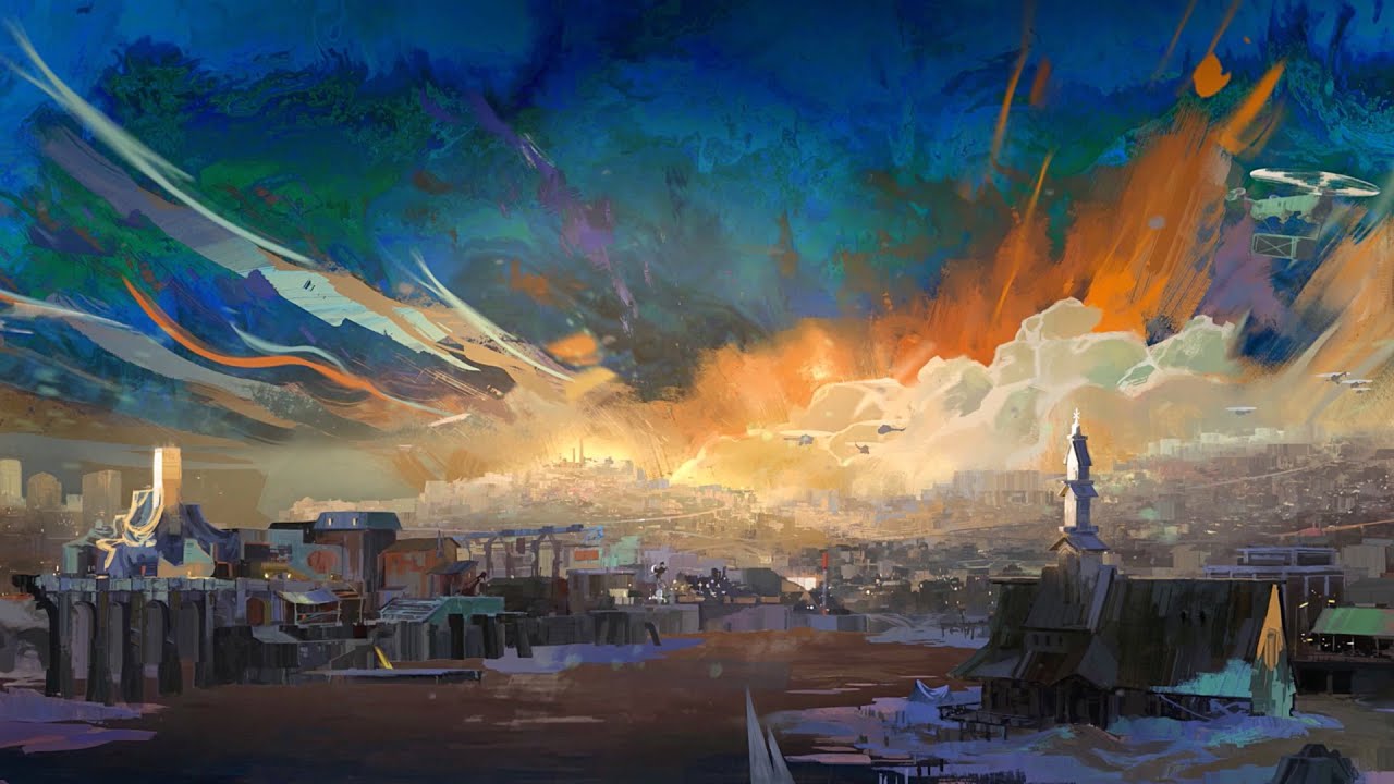 Disco Elysium OST - Menu Screen | sleep | relax | meditate | study | chill