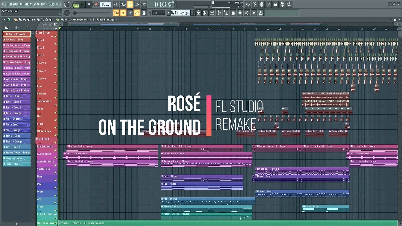 ROSÉ - On The Ground | Instrumental