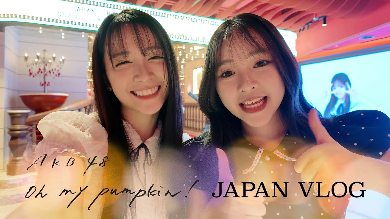 Oh my pumpkin! Japan Vlog with Hoop & Lookked / BNK48 & CGM48