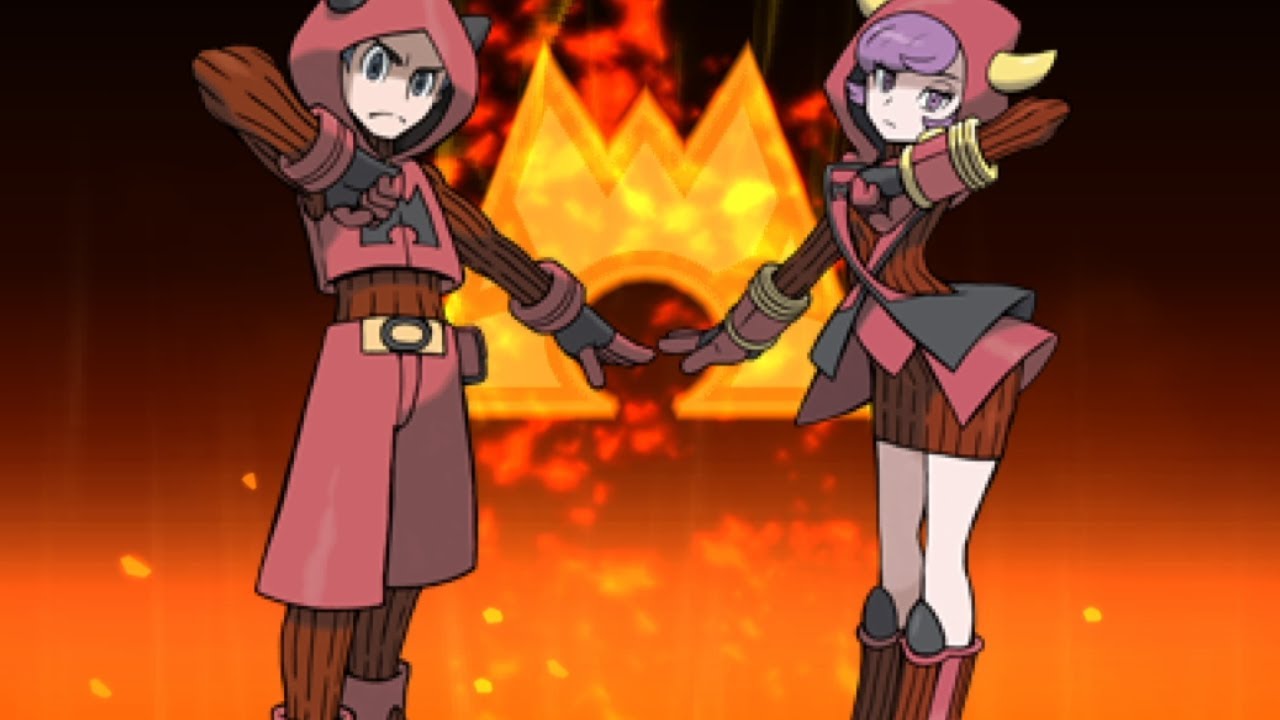 Pokemon Rutile Ruby Team Magma Admin Courtney I