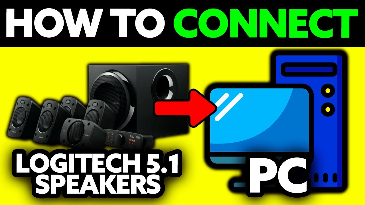 How To Connect Logitech 5.1 Speakers to PC (2025) - Step by Step