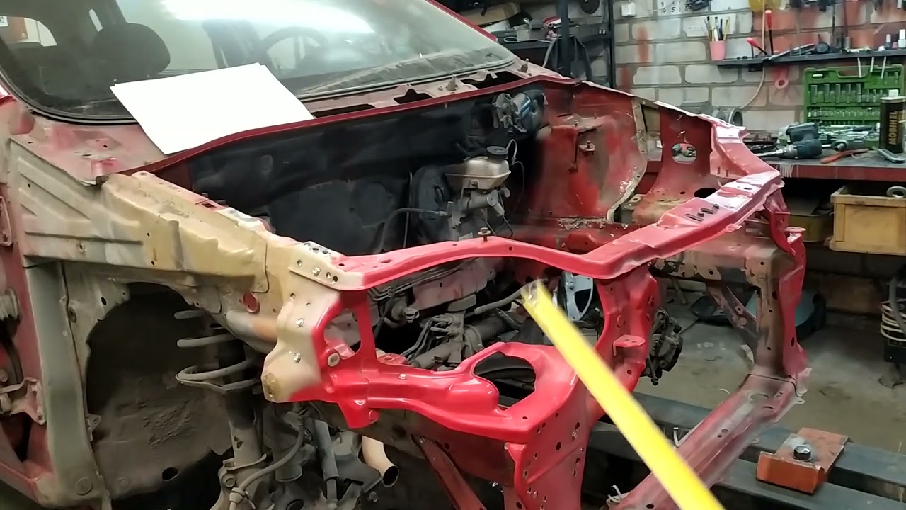 Ремонт кузова Chevrolet Aveo. (финиш)