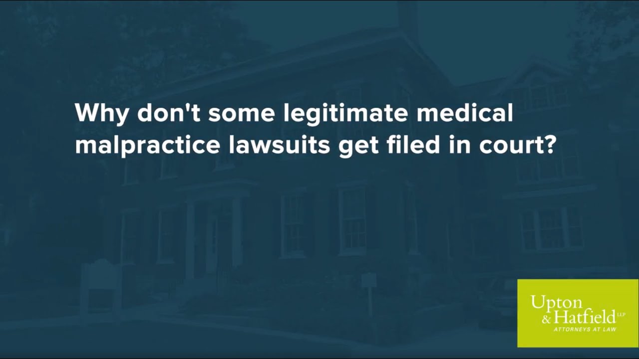 Why Some Medical Malpractice Lawsuits Don't Get Filed in NH