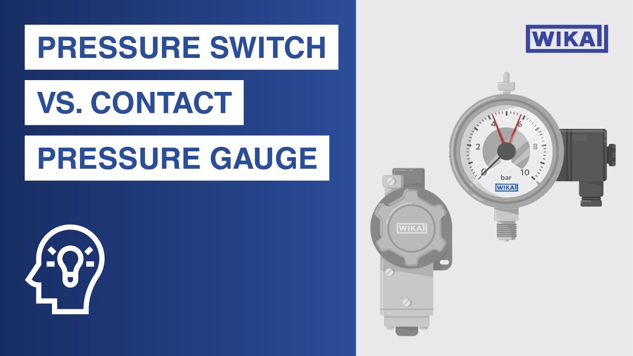Contact pressure gauges vs. pressure switches: What's the difference?