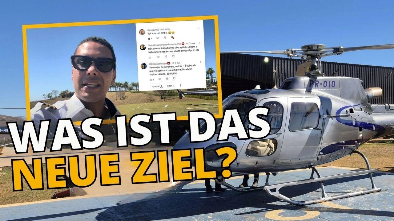 Hubschrauber-Schule mit mir! Mit dem Airbus H135 über Inhaúma abheben!