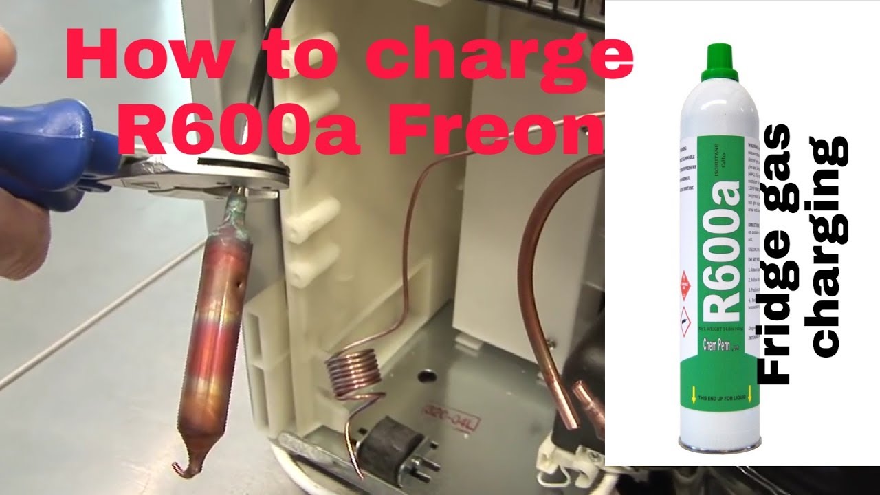 Fridge gas charging R600a ( Hindi & Urdu )