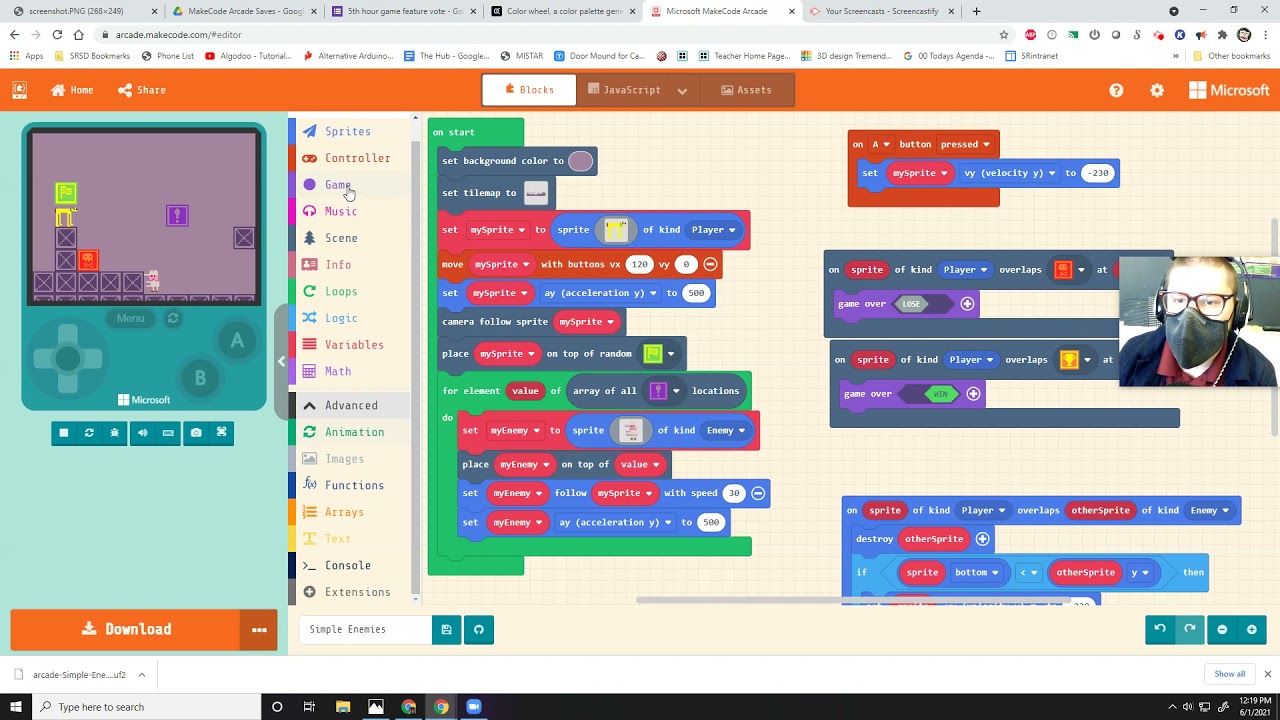 How to Export and Share your Makecode Arcade Game