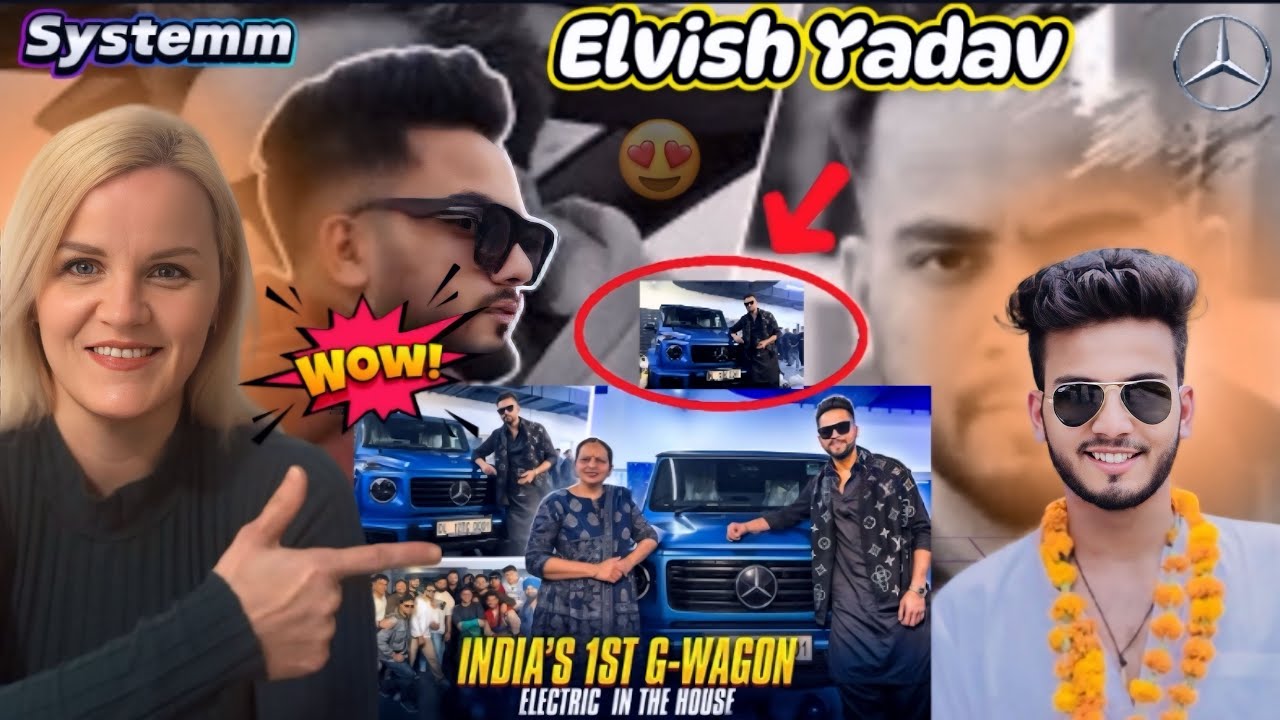 Elvish Yadav - New Car Delivery | G-Wagon | India’s First Electric car | |Reaction Video💥